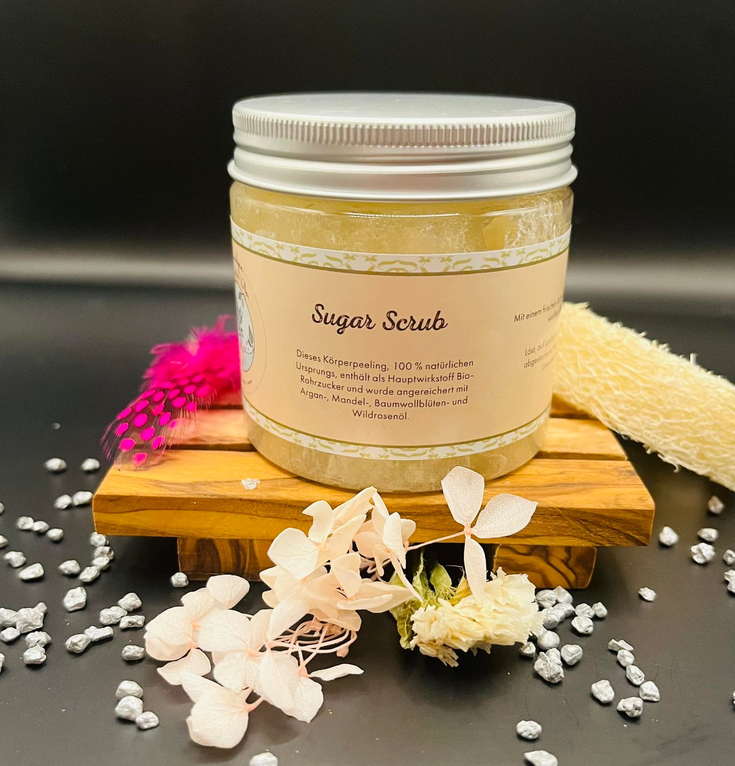 „Sugar Scrub“ Körperpeeling mit Bio-Rohrzucker