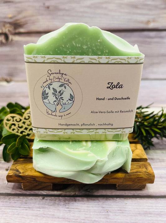 ZOLA „Aloe-Vera-Seife mit Reismilch“