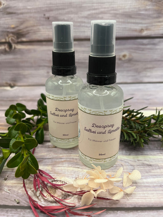 Deospray Limette-Salbei
